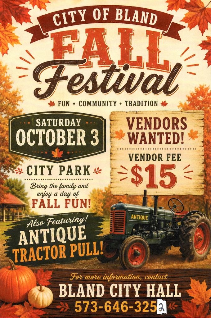 city of bland fall festival